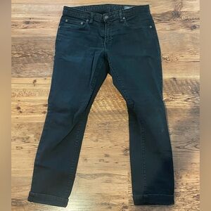 Bonobos black skinny jeans 30x28 tailored fit